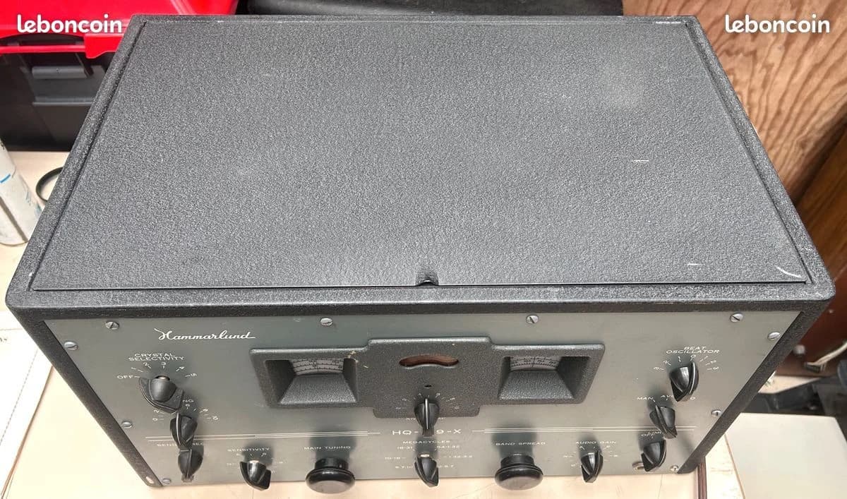 Very rare HAMMARLUND HQ 129X receiver + Manual Diagram