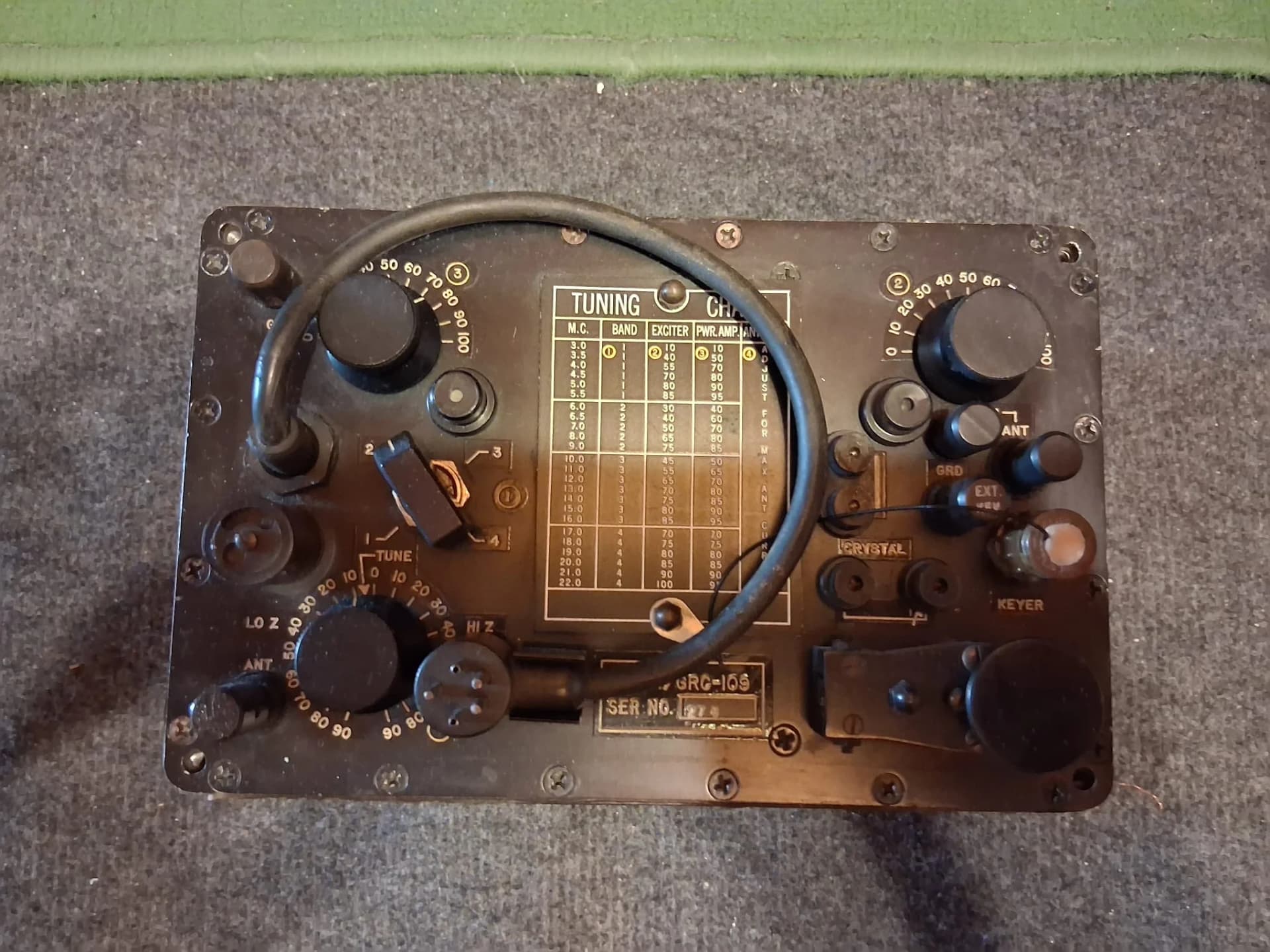 Emetteur Récepteur GRC-109 - collection militaire